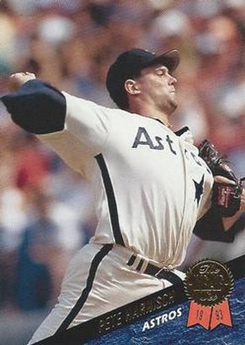 #51 Pete Harnisch - Houston Astros - 1993 Leaf Baseball