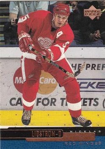 #51 Nicklas Lidstrom - Detroit Red Wings - 1999-00 Upper Deck Hockey
