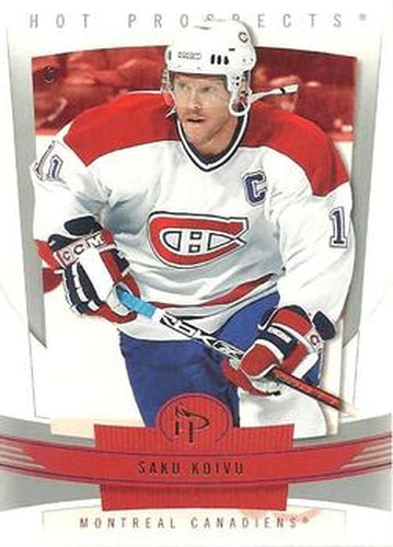 #51 Saku Koivu - Montreal Canadiens - 2006-07 Fleer Hot Prospects Hockey