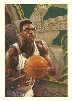 #520 Gerald Wilkins - New York Knicks - 1991-92 Hoops Basketball