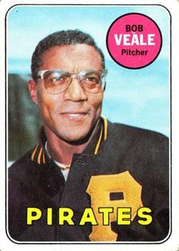 #520 Bob Veale - Pittsburgh Pirates - 1969 Topps Baseball