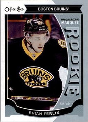 #520 Brian Ferlin - Boston Bruins - 2015-16 O-Pee-Chee Hockey