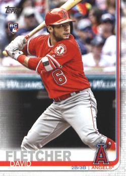#520 David Fletcher - Los Angeles Angels - 2019 Topps Baseball