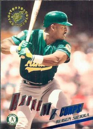 #520 Ruben Sierra - Oakland Athletics - 1995 Stadium Club Baseball