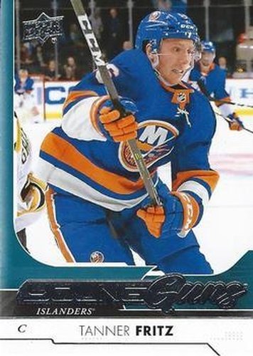 #520 Tanner Fritz - New York Islanders - 2017-18 Upper Deck Hockey