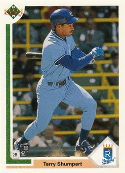 #521 Terry Shumpert - Kansas City Royals - 1991 Upper Deck Baseball