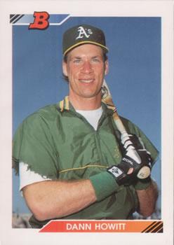 #521 Dann Howitt - Oakland Athletics - 1992 Bowman Baseball