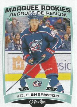 #521 Kole Sherwood - Columbus Blue Jackets - 2019-20 O-Pee-Chee Hockey