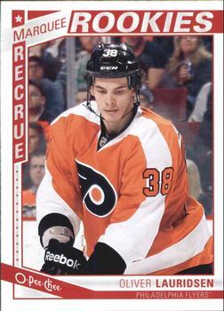 #521 Oliver Lauridsen - Philadelphia Flyers - 2013-14 O-Pee-Chee Hockey