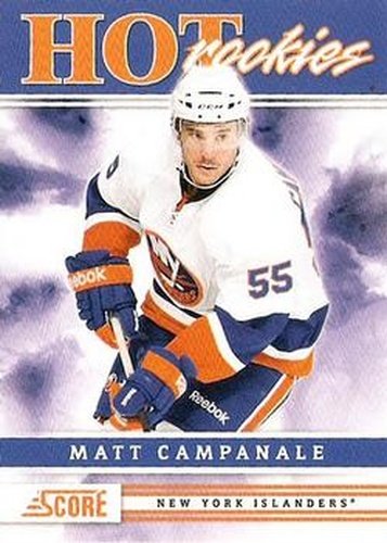 #521 Matt Campanale - New York Islanders - 2011-12 Score Hockey