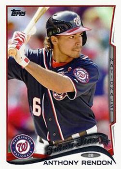 #521b Anthony Rendon - Washington Nationals - 2014 Topps Baseball