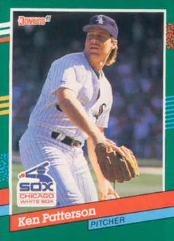#522 Ken Patterson - Chicago White Sox - 1991 Donruss Baseball