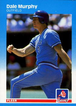 #522 Dale Murphy - Atlanta Braves - 1987 Fleer Baseball