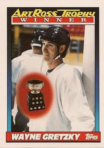 #522 Wayne Gretzky - Los Angeles Kings - 1991-92 Topps Hockey