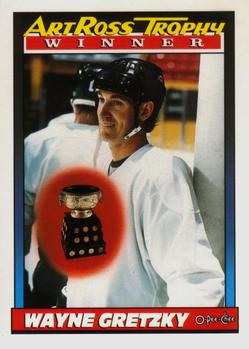 #522 Wayne Gretzky - Los Angeles Kings - 1991-92 O-Pee-Chee Hockey