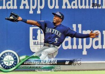 #522 Guillermo Heredia - Seattle Mariners - 2018 Topps Baseball
