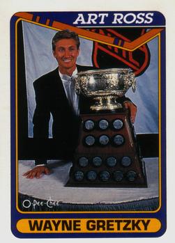 #522 Wayne Gretzky - Los Angeles Kings - 1990-91 O-Pee-Chee Hockey