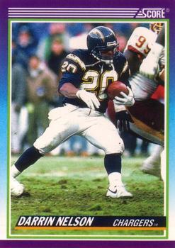 #523 Darrin Nelson - San Diego Chargers - 1990 Score Football