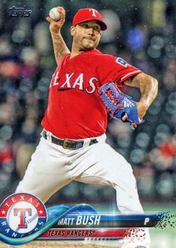 #523 Matt Bush - Texas Rangers - 2018 Topps Baseball