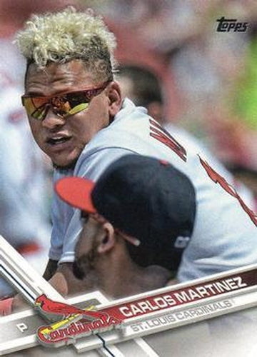 #523b Carlos Martinez - St. Louis Cardinals - 2017 Topps Baseball