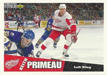#87 Keith Primeau - Detroit Red Wings - 1996-97 Collector's Choice Hockey