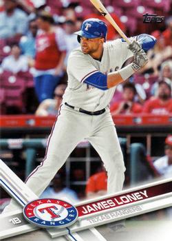 #524 James Loney - Texas Rangers - 2017 Topps Baseball