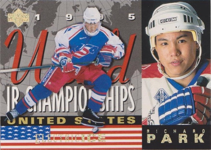 #525 Richard Park - USA - 1994-95 Upper Deck Hockey - Electric Ice