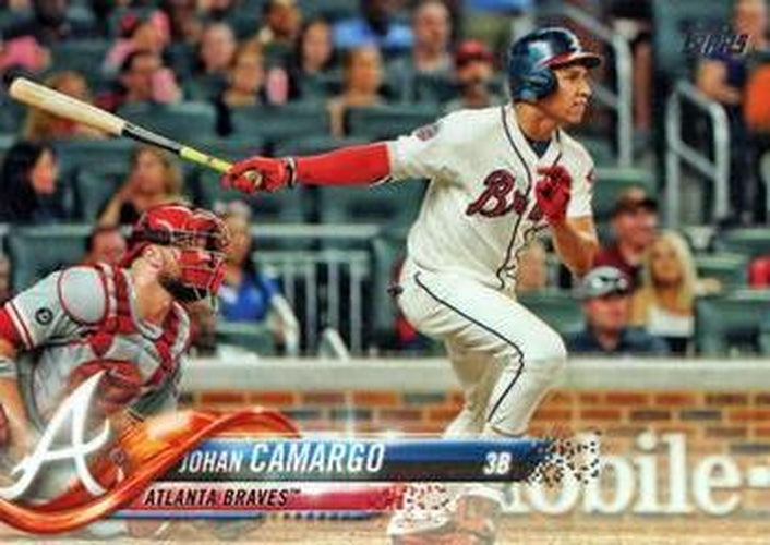 #525 Johan Camargo - Atlanta Braves - 2018 Topps Baseball
