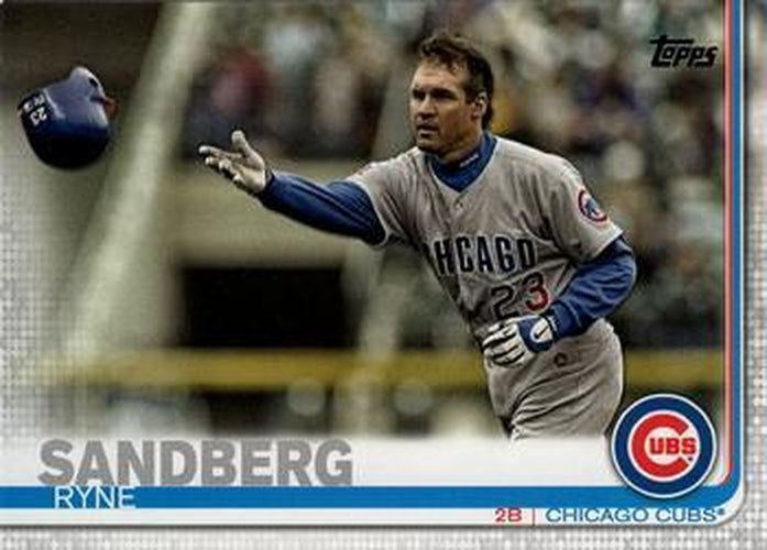 #525b Ryne Sandberg - Chicago Cubs - 2019 Topps Baseball