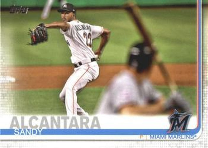 #526 Sandy Alcantara - Miami Marlins - 2019 Topps Baseball