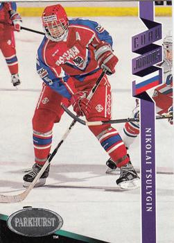 #526 Nikolai Tsulygin - Russia - 1993-94 Parkhurst Hockey