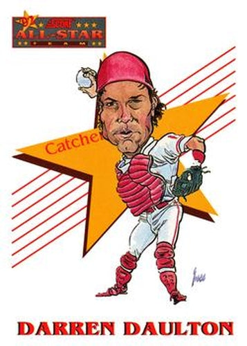 #526 Darren Daulton - Philadelphia Phillies - 1993 Score Baseball