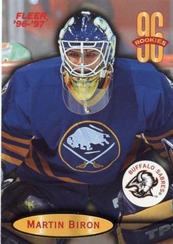 #122 Martin Biron - Buffalo Sabres - 1996-97 Fleer Hockey