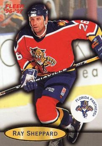 #42 Ray Sheppard - Florida Panthers - 1996-97 Fleer Hockey