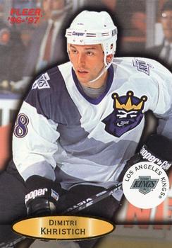 #50 Dmitri Khristich - Los Angeles Kings - 1996-97 Fleer Hockey
