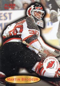 #58 Martin Brodeur - New Jersey Devils - 1996-97 Fleer Hockey