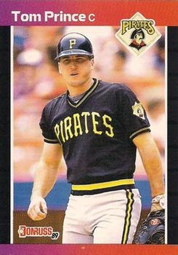 #527 Tom Prince - Pittsburgh Pirates - 1989 Donruss Baseball