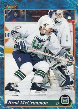 #527 Brad McCrimmon - Hartford Whalers - 1993-94 Score Canadian Hockey