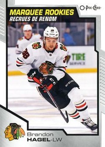 #527 Brandon Hagel - Chicago Blackhawks - 2020-21 O-Pee-Chee Hockey