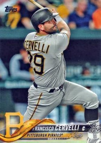 #527 Francisco Cervelli - Pittsburgh Pirates - 2018 Topps Baseball