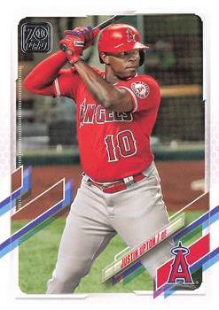 #527 Justin Upton - Los Angeles Angels - 2021 Topps Baseball
