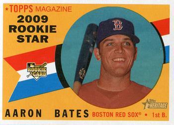 #528 Aaron Bates - Boston Red Sox - 2009 Topps Heritage Baseball