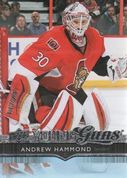 #528 Andrew Hammond - Ottawa Senators - 2014-15 Upper Deck Hockey