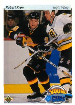 #528 Robert Kron - Vancouver Canucks - 1990-91 Upper Deck Hockey