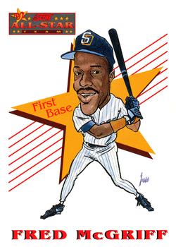 #528 Fred McGriff - San Diego Padres - 1993 Score Baseball
