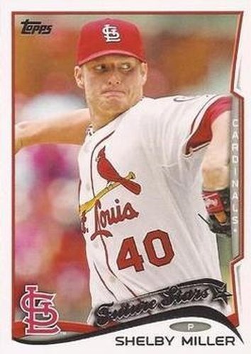 #528a Shelby Miller - St. Louis Cardinals - 2014 Topps Baseball