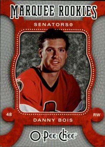 #529 Danny Bois - Ottawa Senators - 2007-08 O-Pee-Chee Hockey