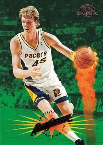 #52 Rik Smits - Indiana Pacers - 1995-96 SkyBox Premium Basketball