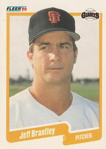 #52 Jeff Brantley - San Francisco Giants - 1990 Fleer USA Baseball