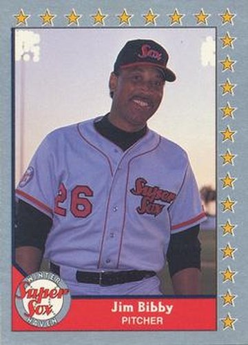 #52 Jim Bibby - Winter Haven Super Sox - 1990 Pacific Senior League Baseball